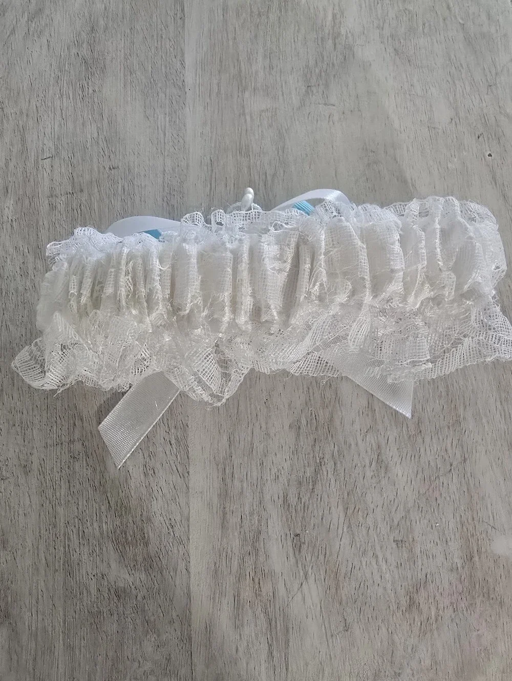 (NWT) Lenox Ivory Embroidered Opal Innocence Silver Heart - Ring Bearer Pillow